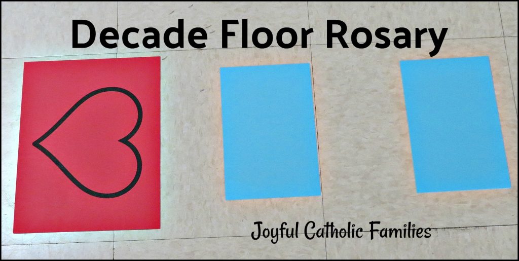 decade floor rosary