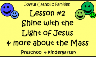 Lesson #2 - Shine with the Light of Jesus thumbnail picture