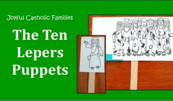 The Ten Lepers Puppet post picture