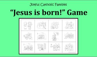 Jesus is born! game thumbnail post picture