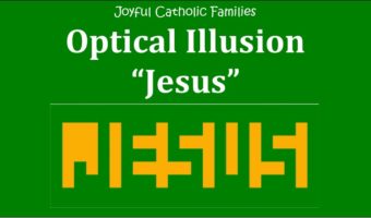 Optical Illusion "Jesus" thumbnail post picture