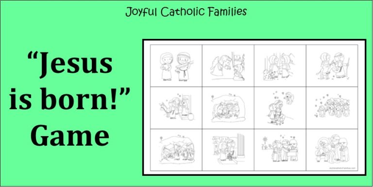 “Jesus is born!” Game