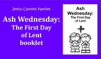 Ash Wednesday: The First Day of Lent booklet post picture