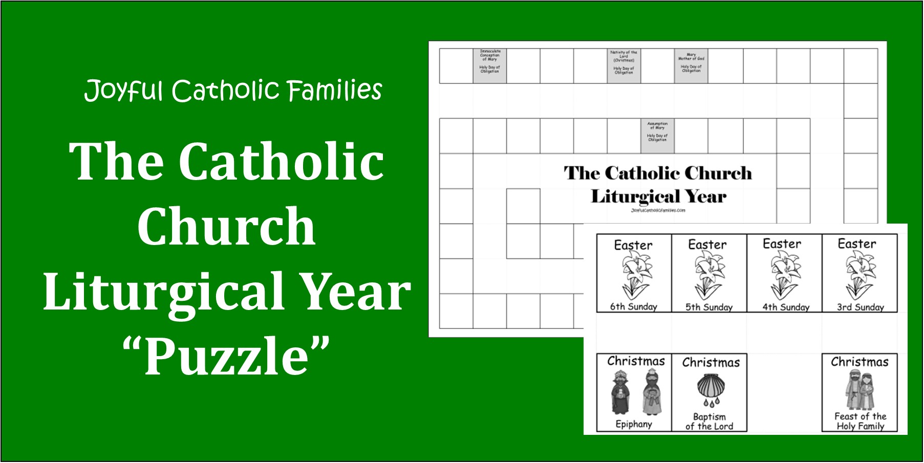 Liturgical Year Calendar for Children